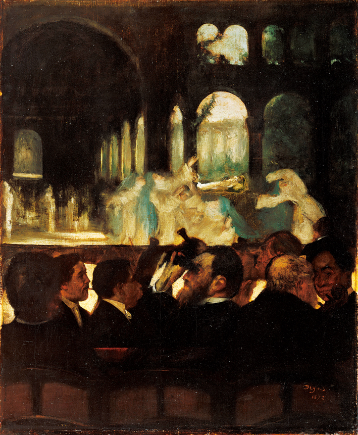  埃德加·德加 Edgar Degas—— 观看芭蕾舞演出